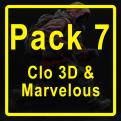 PACK DUO 7 : CLO 3D | MARVELOUS DESIGNER